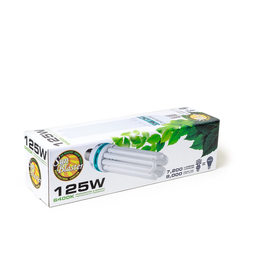 SunBlaster Fluocompact Bulb 125W 6400K