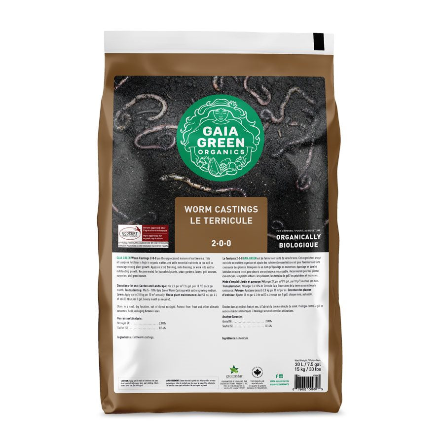 Gaia Green Worm Castings (2-0-0)