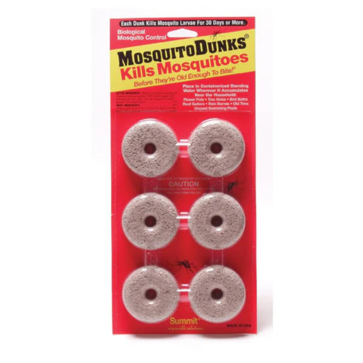 Summit Mosquito Dunks (Organic BTI Control)