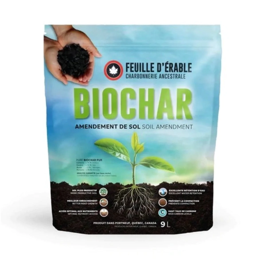Maple Leaf BIOCHAR Soil Amendment
