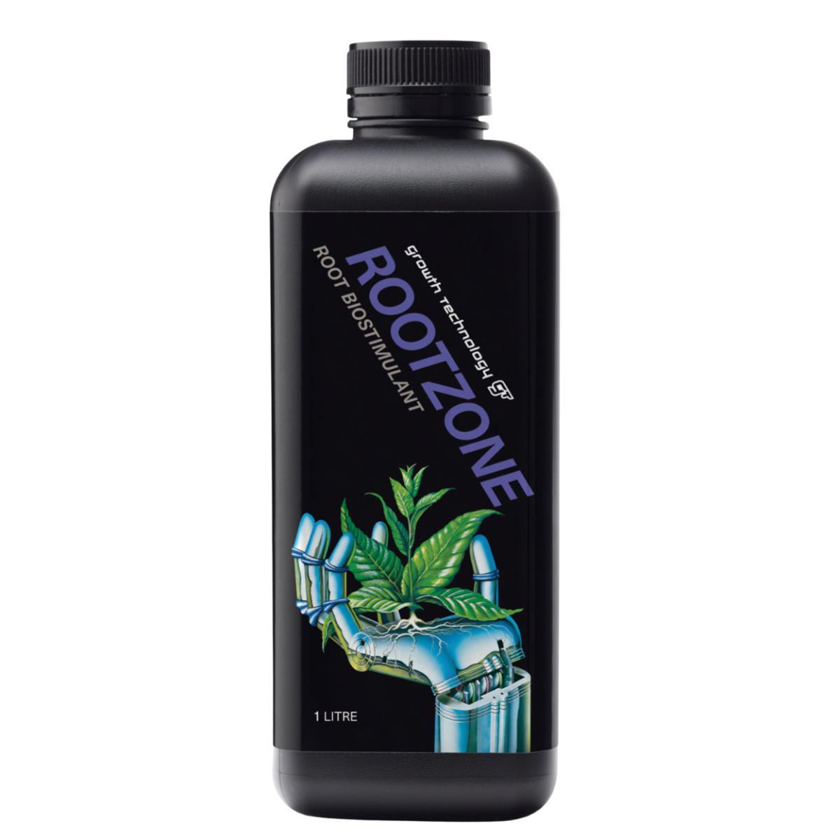 Growth Technology RootZone 1 L bottle front label on white background