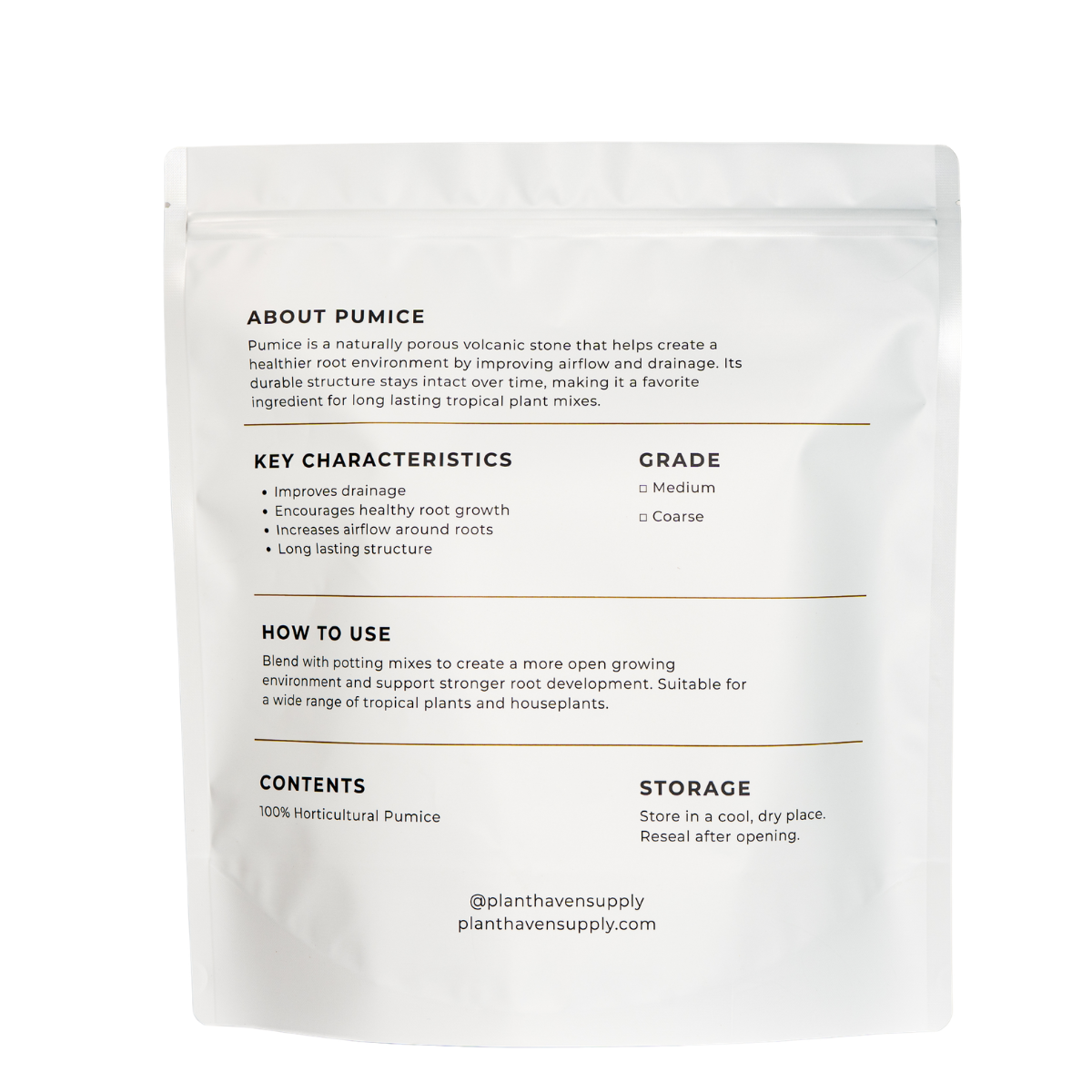 Ultra Premium Pumice for Plants